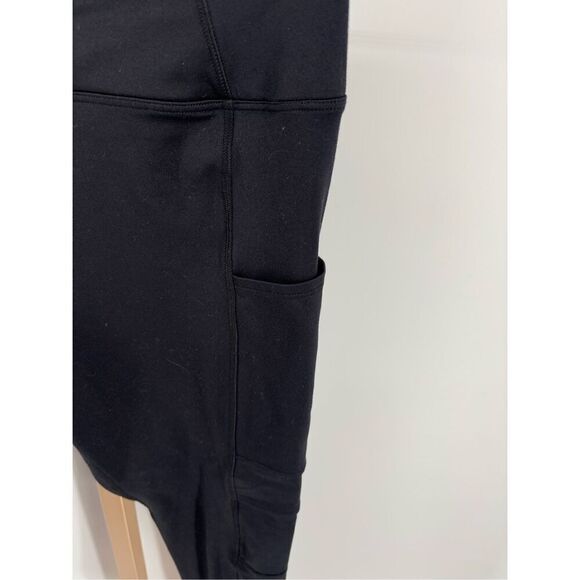 Victoria’s Secret PINK active black pants with pockets size large - Picture 5 of 8
